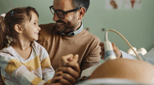 UC Baby Blog - Bring family to Ultrasound appointment
